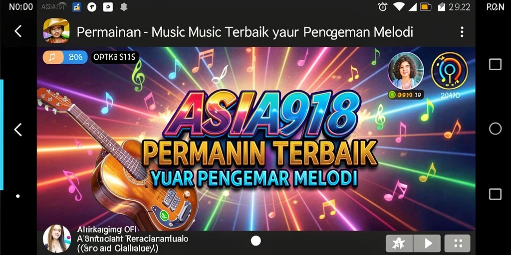 Tampilan gameplay ASIA918 yang penuh warna dan menarik perhatian.