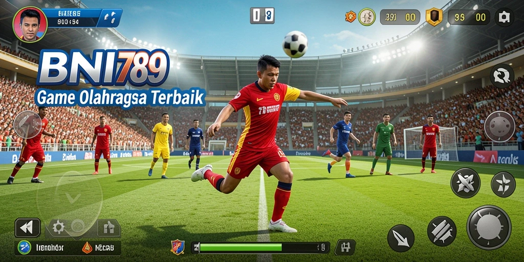 Screenshot permainan BNI789 dengan aksi olahraga yang seru.