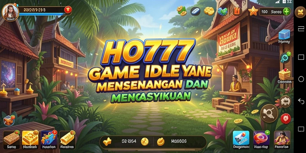 Tampilan gameplay menarik dari HO777 yang penuh aksi Idle.