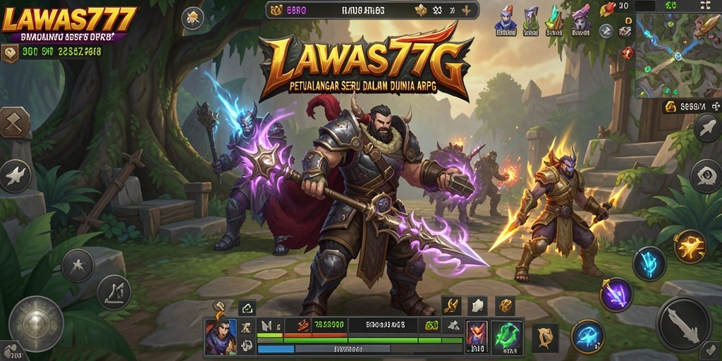 Gameplay epik LAWAS777 dalam petualangan seru di dunia ARPG.
