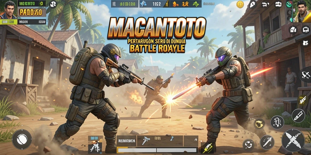 Tangkapan layar gameplay seru dari pertarungan di <strong>MACANTOTO</strong>.