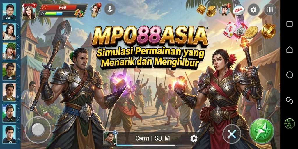 Tampilan gameplay MPO88ASIA yang menarik dan penuh warna.