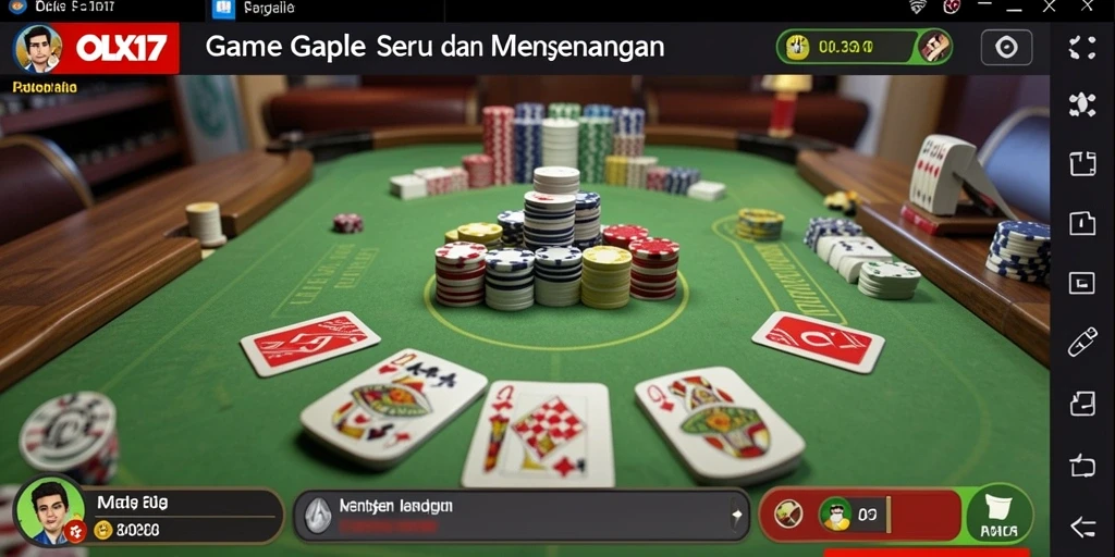 Screenshot gameplay seru OLX17 dengan teman-teman.