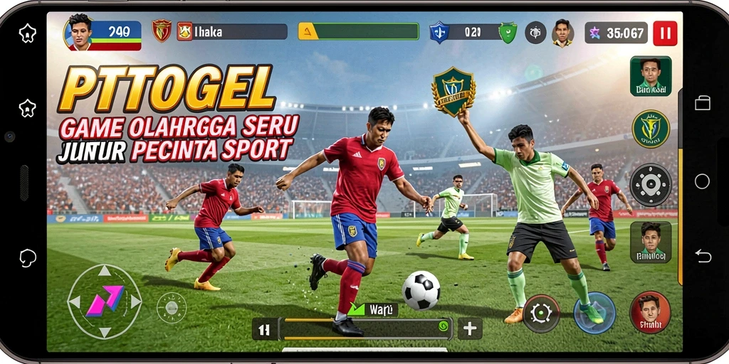 Tampilan gameplay seru di PTTOGEL dengan berbagai olahraga.