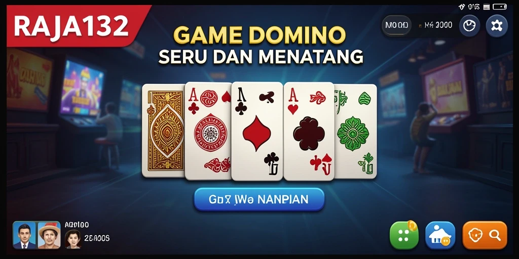 Tampilan gameplay seru dan menantang di RAJA132.