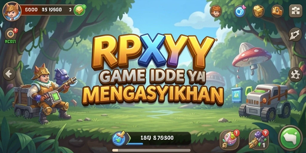 Screenshot RPYYY menampilkan gameplay santai yang menyenangkan.