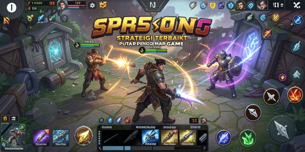 Tampilan gameplay SP666 yang menegangkan dan strategis.